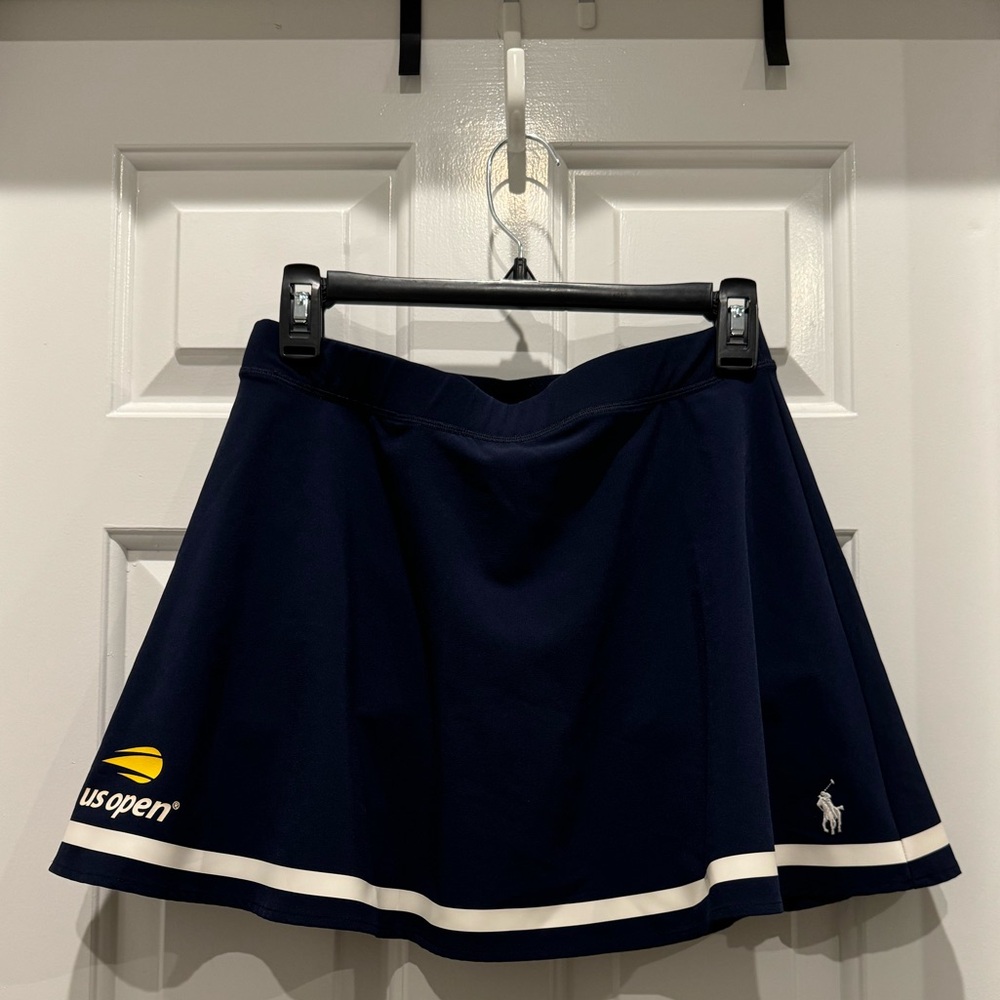 Polo Ralph Lauren Us Open ball crew skort tennis skirt navy and white size small - Picture 3 of 11